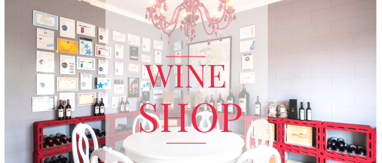 Welcome to Podere Sapaio Wine Shop.