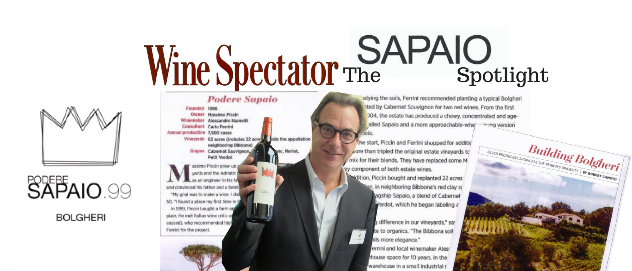 WINE SPECTATOR: Building Bolgheri. Seven producers showcase the region’s diversity.
